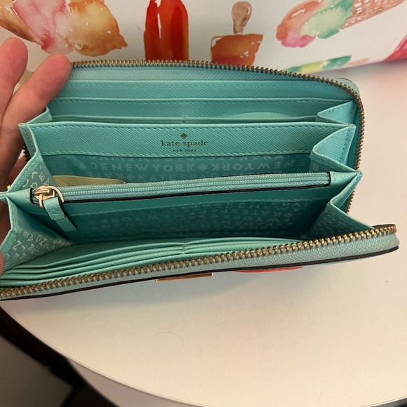 Kate Spade ice cream tote bag with matching wallet - Picture 5 of 6